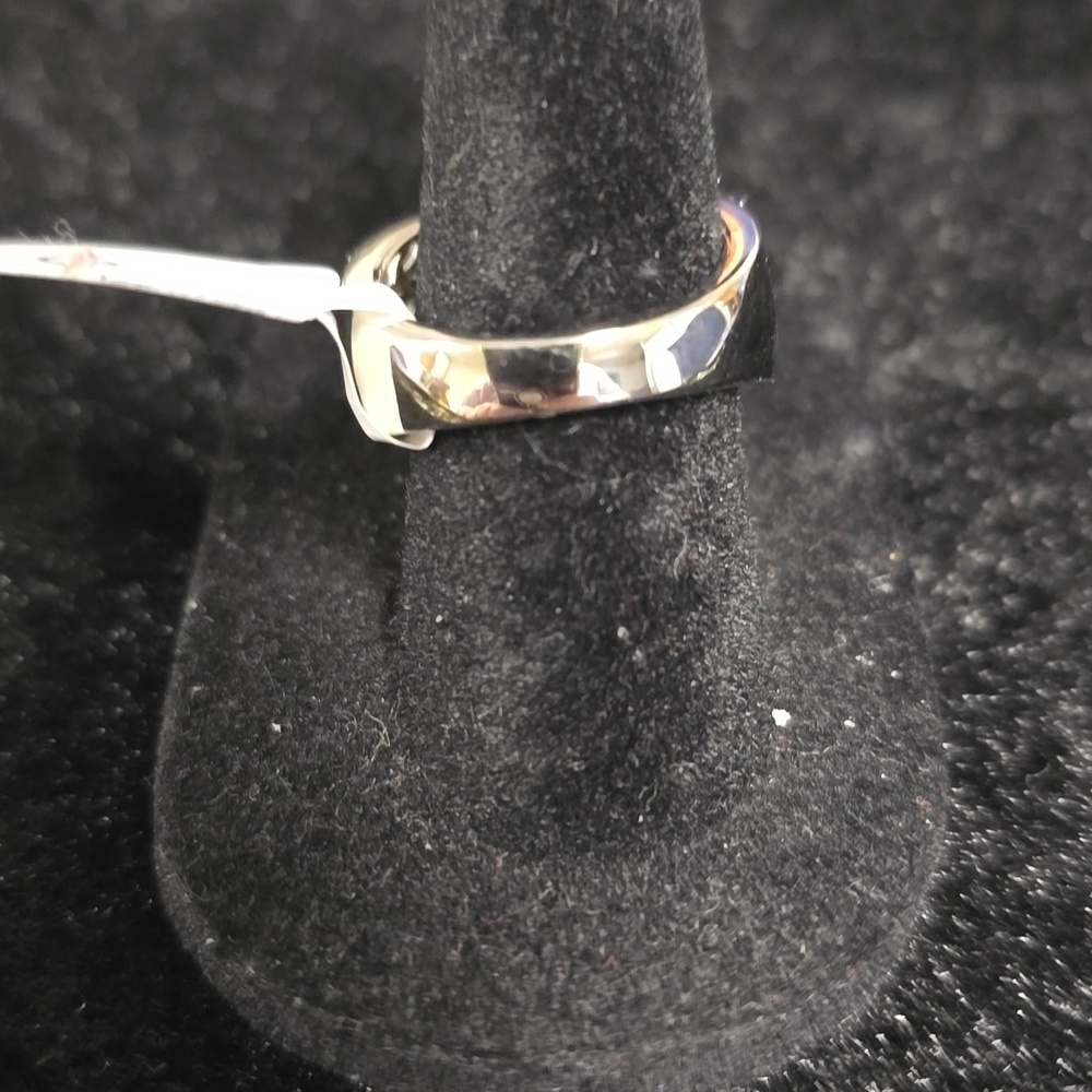 🆕️ SIZE 6 KARIS MULTI GEMSTONE RING IN PLATINUM BOND - Picture 10 of 16